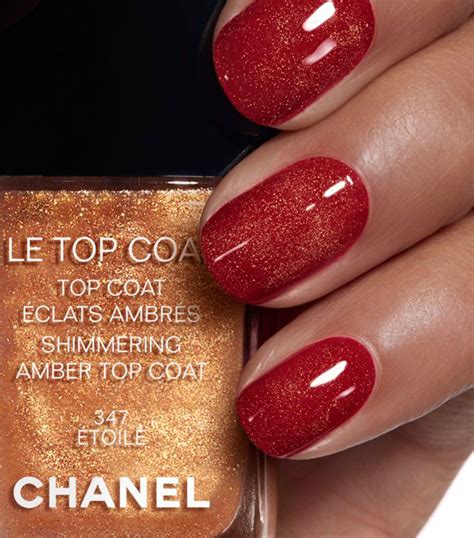 chanel top coat nail